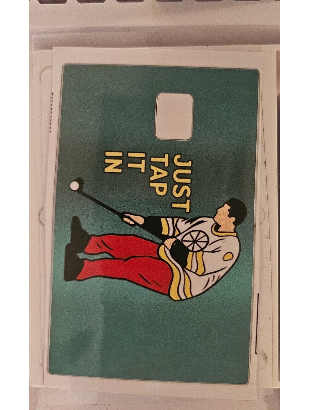 Happy Gilmore - Bank/Credit/Debit Card Skin Sticker - NEW